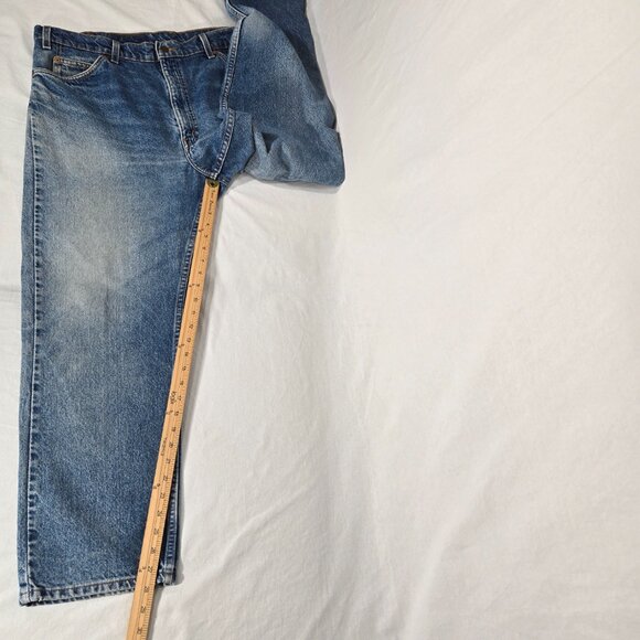 Vintage LEVI'S 505 Orange Tab Regular Fit Straight Leg Jean Size 40x30 - Picture 15 of 16